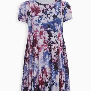 Torrid Tie-Dye Flair Dress